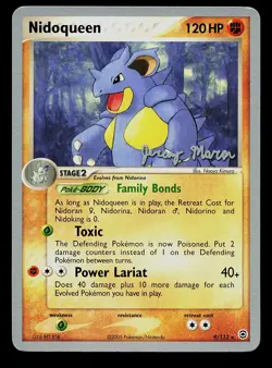 Pokemon Card - Nidoqueen 9/112 FireRed LeafGreen 2005 World Championships - Image 1