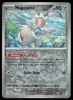 Magearna 107/159 Rare Journey Together Pokemon Reverse Holo Near Mint - Image 1