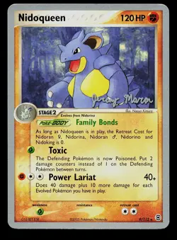 Pokemon Card - Nidoqueen 9/112 FireRed LeafGreen 2005 World Champions - Image 1