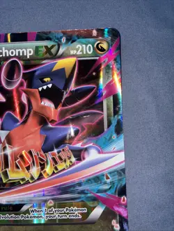 Pokemon TCG 2016 Mega Garchomp EX xy168 Jumbo Black Star Promo - Image 5