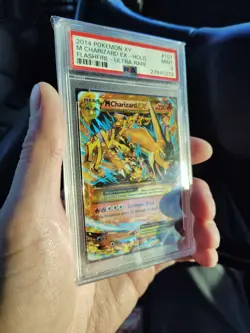 PSA 9 2014 Pokemon XY Flashfire M Mega Charizard EX 107/106 Full Art Holo Foil - Image 4