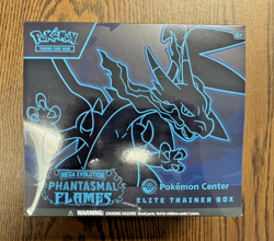 Phantasmal Flames POKEMON CENTER ETB / Elite Trainer Box! Sealed, IN HAND NOW! - Image 1