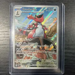 Pokemon Krookodile - 137/086 - SV: Black Bolt (BLK) LP/NM - Image 1