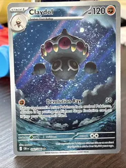 Pokemon ME04: Chaos Rising #092/086 Claydol IR Holo English - Image 1