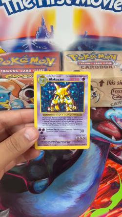 POKEMON 1999 BASE SET SHADOWLESS ALAKAZAM HOLO - NM - SEE VIDEO - Image 2