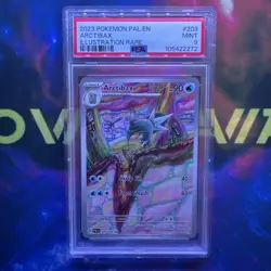 2023 Pokemon Arctibax #209/193 Sv02: Paldea Evolved Holo PSA 9 Mint - Image 1