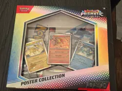Pokemon TCG SV8.5 Prismatic Evolutions Poster Collection Box SEALED - Image 1