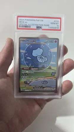 Pokemon TCG - Mew EX 232/091 - Paldean Fates Bubble Mew - SIR - PSA 10 GEM MINT - Image 3