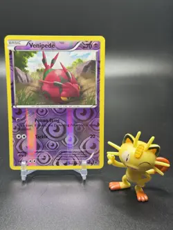 Venipede 38/98 Pokemon Emerging Powers Reverse Holo - LP - Image 1