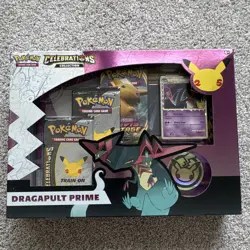 Pokemon TCG Celebrations Dragapult Prime Collection Box English 2021 - Image 1