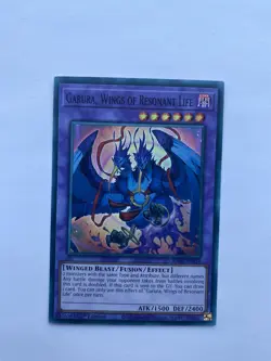 Yugioh RA02-EN024 - Garura, Wings of Resonant Life - Super Rare - Image 1