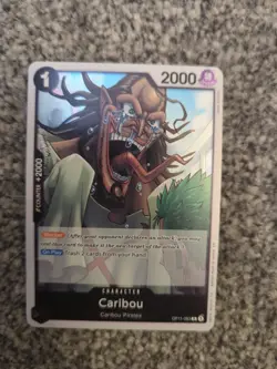 Caribou R OP11-083 A Fist of Divine Speed One Piece NM - Image 1