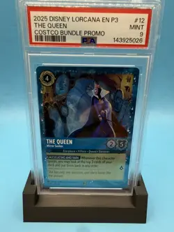 DISNEY EVIL QUEEN MIRROR SEEKER #156 LORCANA 2024 PSA 10 POP 2 SNOW WHITE - Image 1