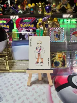 Professor Oak Joker Japanese Pokemon Venusaur Green Poker Cards [LP] - Image 1