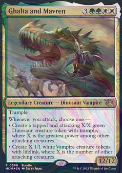 Foil Ghalta and Mavren - March of the Machine | MTG Card - Image 3
