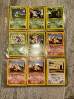Vintage WOTC Gym Challenge Pokemon Card Lot Of 74 - NM (few LP) - Image 1