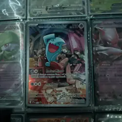 Pokemon TCG Destined Rivals Team Rockets Wobbuffet Promo Card 203 NM Condition - Image 1
