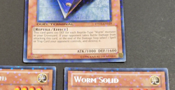Yugioh TCG - 3x Worm Solid - DT03-EN029 - Starfoil Rare - 1st Edition - NM - Image 5