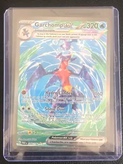 Garchomp ex 245/182 Scarlet & Violet Paradox Rift Pokemon Card Holo Near Mint - Image 1