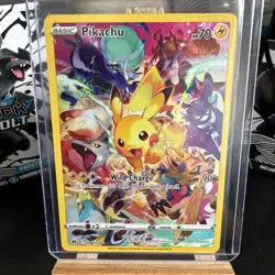 NEAR MINT! Pikachu (160/159) Crown Zenith Secret Rare Full Art Pokemon Card! - Image 1