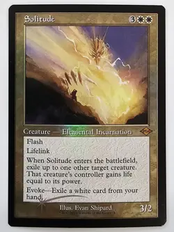 MTG Solitude - Foil - Retro Frame, NM-Mint, English Modern Horizons 2 - Image 1