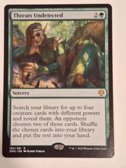 Threats Undetected - Dominaria - Magic the Gathering MTG Nice! - Image 1