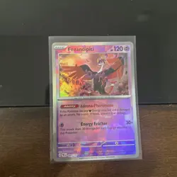 Pokemon Card Fezandipity 045/131 Prismatic Evolutions Pokeball Reverse Holo NM - Image 1