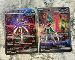 Pokemon TCG Iron Valiant ex 249/182 PAR Holo Card Lot 2 English 2023 - Image 1
