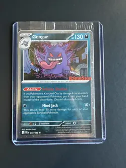 Pokemon Gengar Holo Card 95/119 GameStop Exclusive Promo Sealed - Image 1