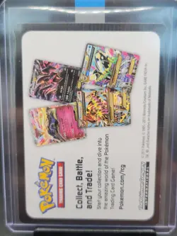 Pokemon 2015 card insert advertiser Hard Crimping error - Image 1