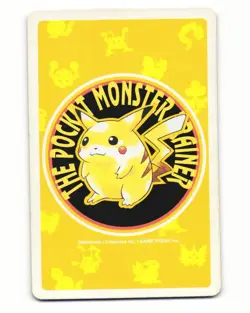 Lickitung No. 108 6 Of Clubs 1996 Pocket Monster Poker Card Pokemon Japanese LP - Image 2