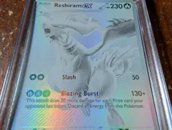 Reshiram Ex BWR 173/086 White Flare 2025 Pokeman Card NM Secret Rare - Image 3