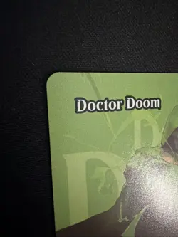 Doctor Doom Borderless Non-foil (0365) MTG Marvel Super Heroes Near Mint In Hand - Image 3