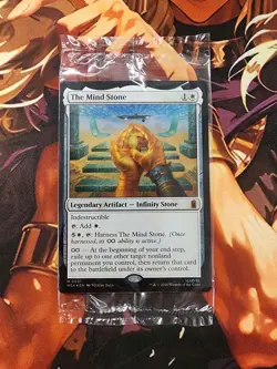 The Mind Stone Pre Release Foil Near Mint SEALED M 0021 MSH 2026 Promo Marvel - Image 1