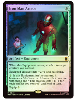 Iron Man Armor - Foil Marvel Super Heroes - Image 1