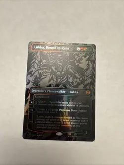Lukka, Bound to Ruin (Oil Slick Raised Foil) Phyrexia: All Will Be One Foil - Image 1