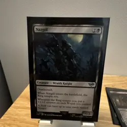 Magic the Gathering #339 Nazgul The Lord of the Rings MTG NM - Image 1