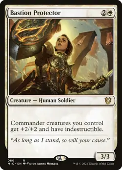 MTG - Bastion Protector - Innistrad: Midnight Hunt - X1 - (NM) - #Q4235 - Image 1