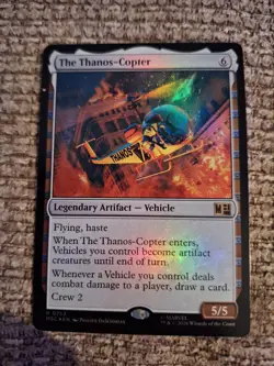 The Thanos-Copter Foil Marvel Super Heroes Mtg Nm 0753 - Image 1