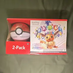 Pokemon TCG Prismatic Evolutions Elite Trainer Box 2025 English Eevee - Image 1
