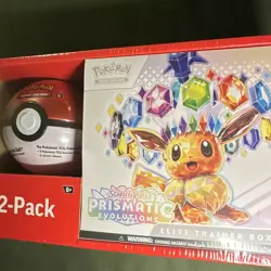 Pokemon TCG Prismatic Evolutions Elite Trainer Box 2025 English Eevee - Image 2