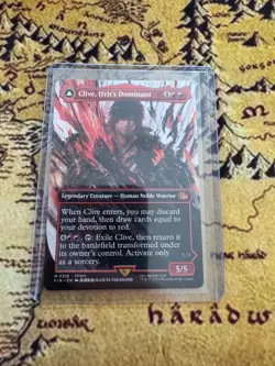 Clive, Ifrit's Dominant (Borderless) (0318) Non Foil Final Fantasy MTG - Image 1