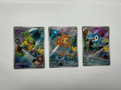 Pokemon First Partner Illustration Collection Series 1 Sinnoh NM 40/41/42 New! - Image 1