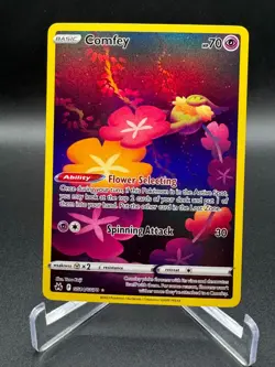 Pokemon TCG Comfey Crown Zenith: Galarian Gallery GG14/GG70 Holo Holo Rare - Image 1