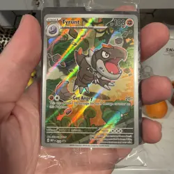 2026 Pokemon Tyrunt #070 MEP Mega Evolution Black Star Promo Holo NM Sealed - Image 1