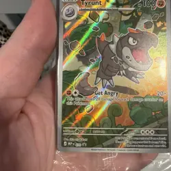 2026 Pokemon Tyrunt #070 MEP Mega Evolution Black Star Promo Holo NM Sealed - Image 2
