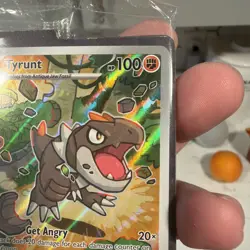 2026 Pokemon Tyrunt #070 MEP Mega Evolution Black Star Promo Holo NM Sealed - Image 4