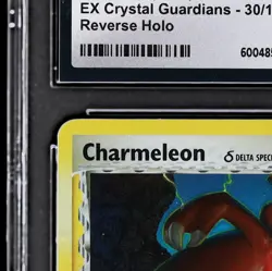 2006 Pokemon EX Crystal Guardians Charmeleon #30 CGC 9 Reverse Holo Mint - Image 4