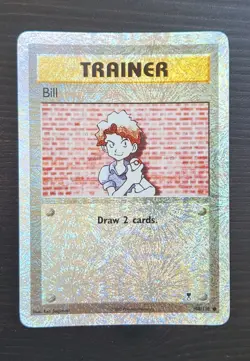 Pokemon TCG Trainer Card Bill 108/110 Legendary Collection Reverse Holo - Image 1
