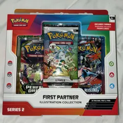 Pokemon TCG First Partner Illustration Collection Series 2 Sealed Promo Pack - Image 2